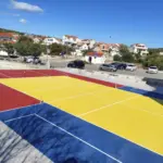 Okrug, otok Čiovo - multifunkcionalno igralište za 3x3 košarku, odbojku i mali nogomet